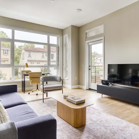 Mountain View 2Br W Wd Pool Gym Nr Tech Hqs Sfo-1174 Apartment